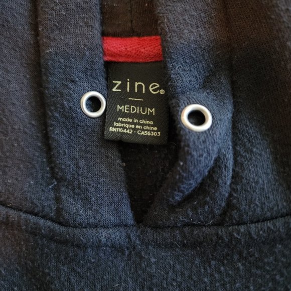 Maroon and Black Hoodie M (No Hoodie Strings, Used) - Picture 2 of 2